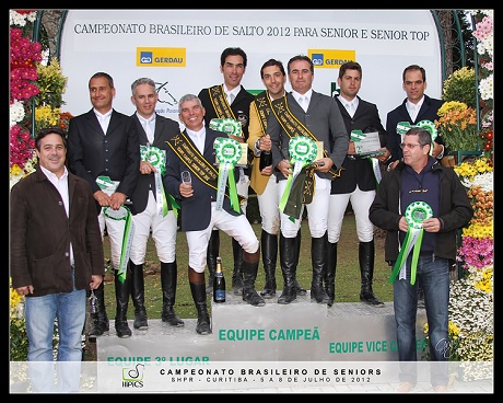 Equipe FEERJ Vice Campe� Brasileira CBS Senior Top